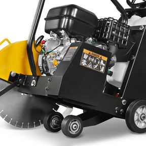 15 HP Walk-Behind Concrete Floor Saw, 20 in Blade, 7 in Cutting Depth, FS480Z
