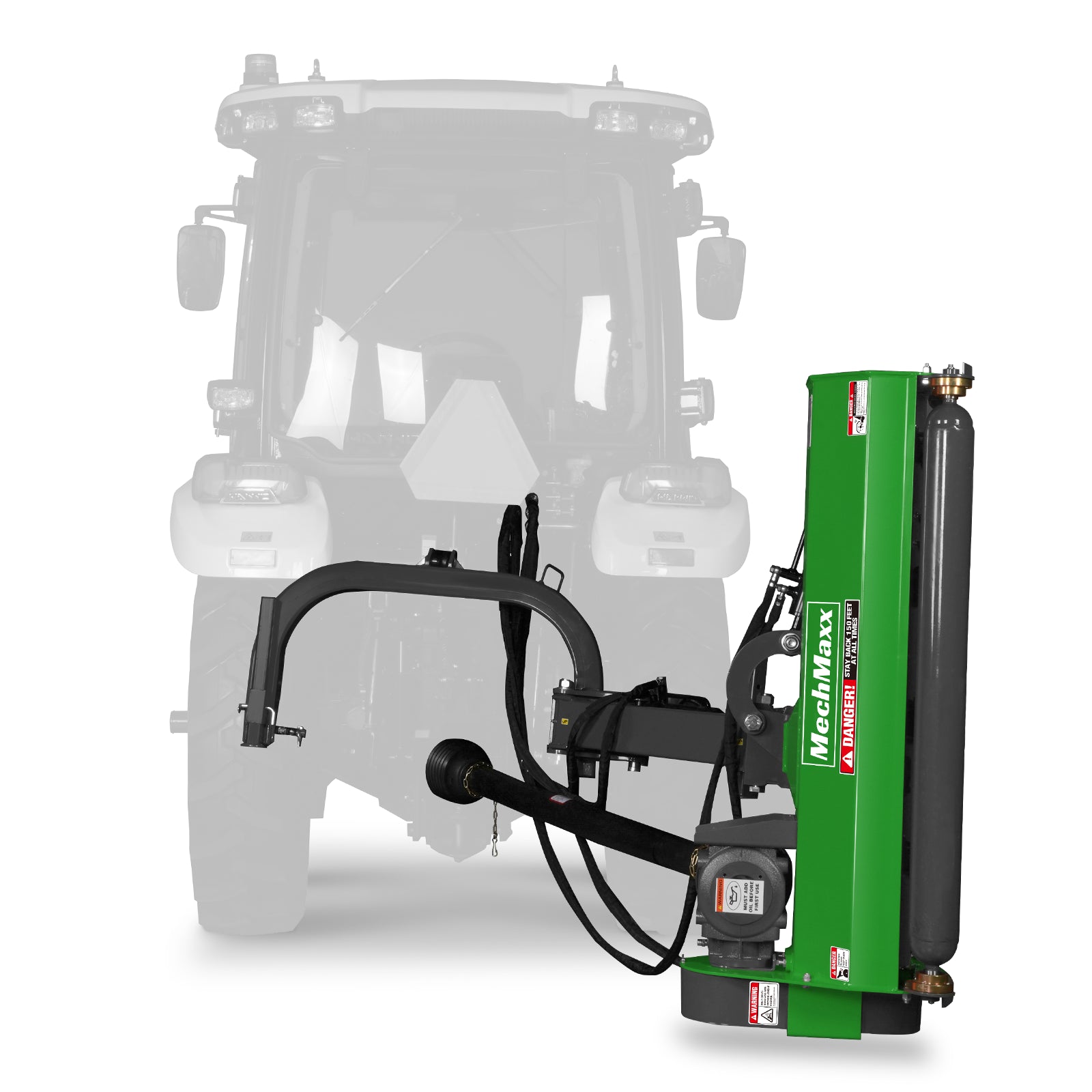 48" Standard 3 Point Offset Flail Ditch Bank Mower, 25-50HP, VAM48