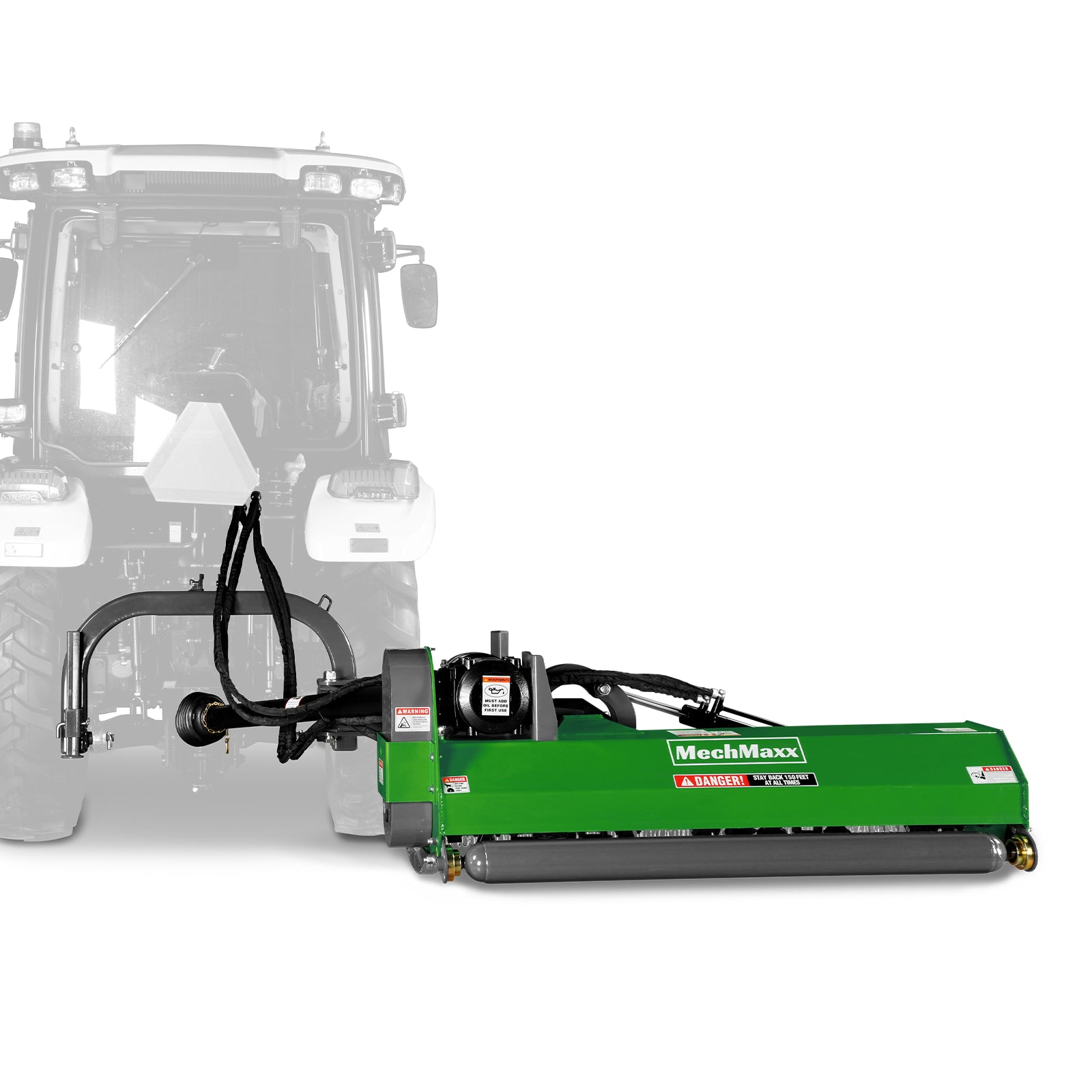 60" Standard 3Point Offset Flail Ditch Bank Mower, 25-60HP, VAM60