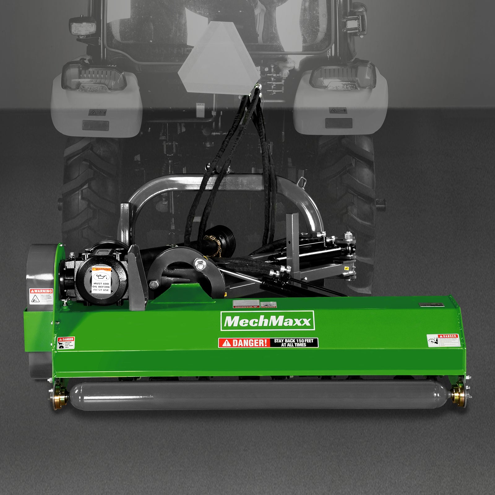 60" Standard 3Point Offset Flail Ditch Bank Mower, 25-60HP, VAM60