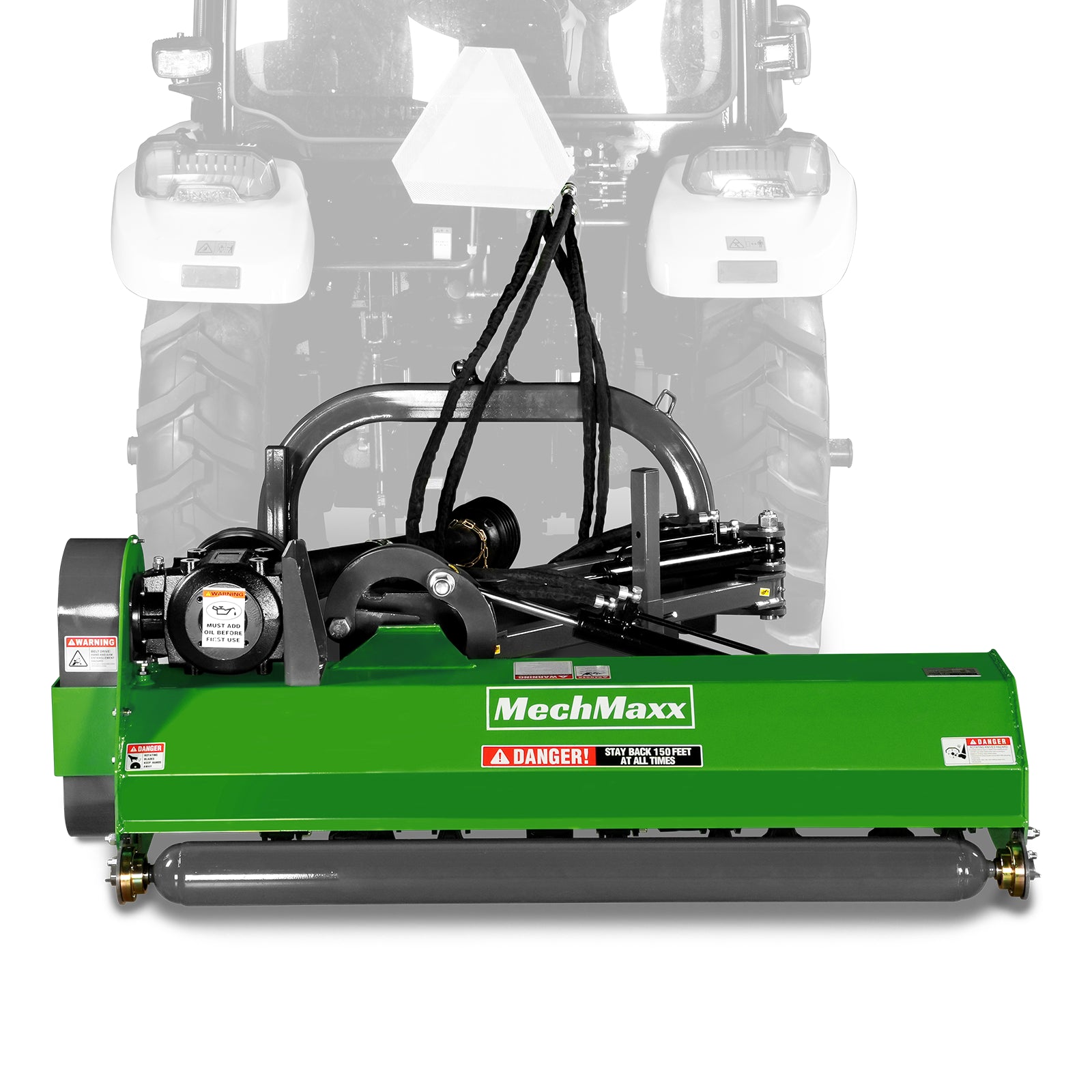 60" Standard 3Point Offset Flail Ditch Bank Mower, 25-60HP, VAM60