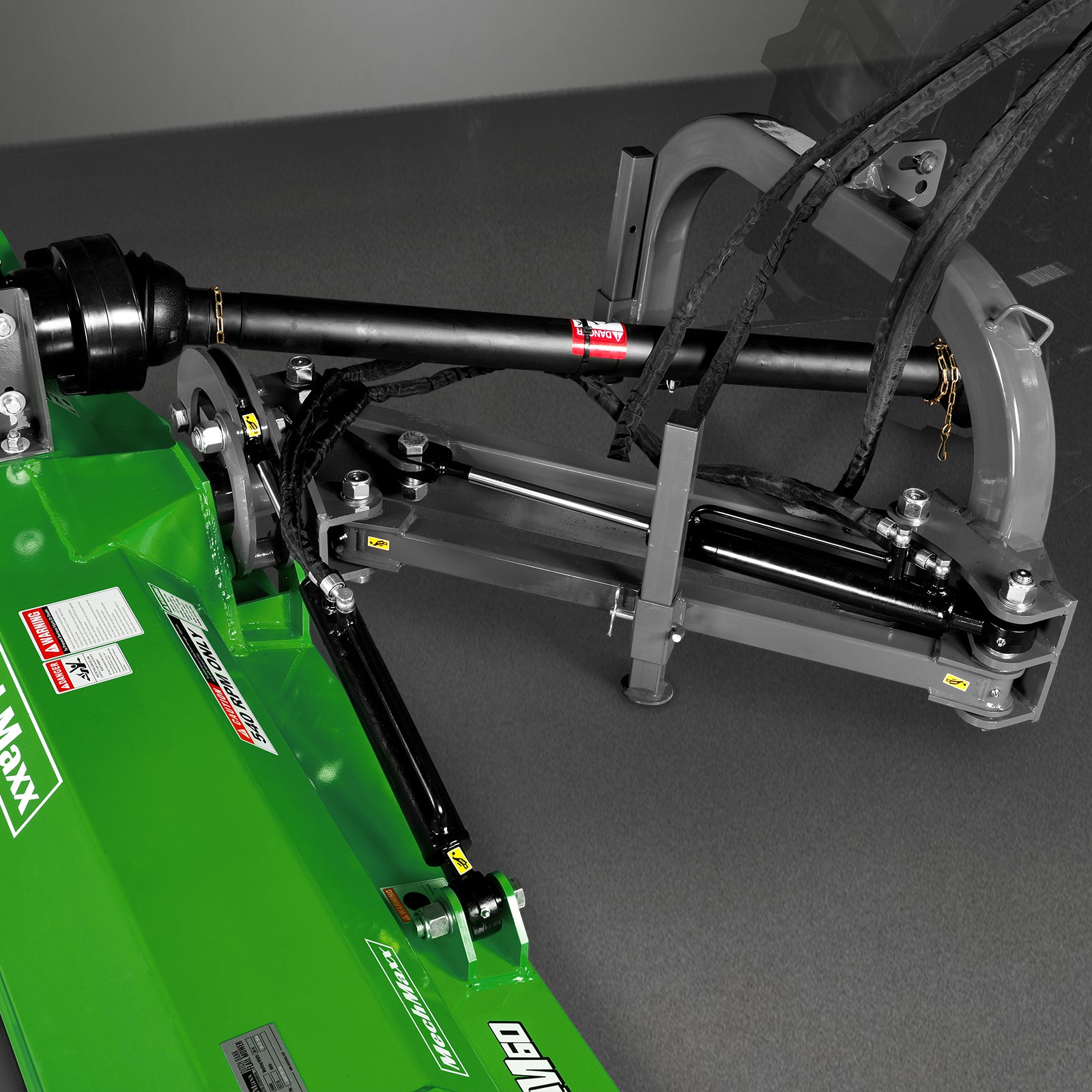 60" Standard 3Point Offset Flail Ditch Bank Mower, 25-60HP, VAM60