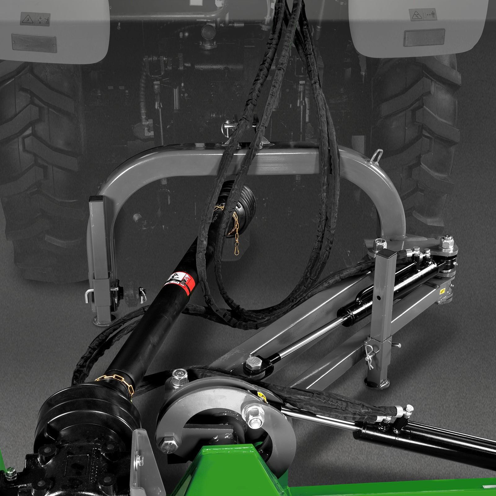 60" Standard 3Point Offset Flail Ditch Bank Mower, 25-60HP, VAM60