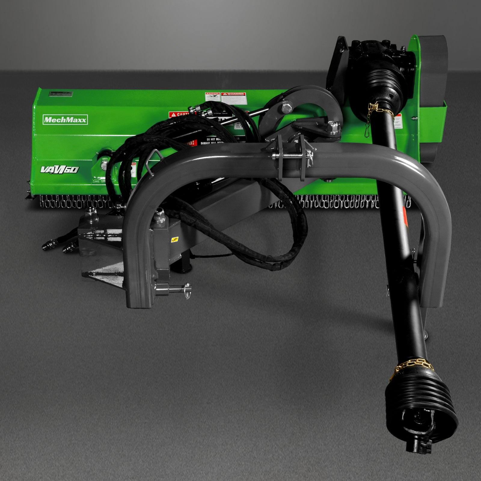 60" Standard 3Point Offset Flail Ditch Bank Mower, 25-60HP, VAM60