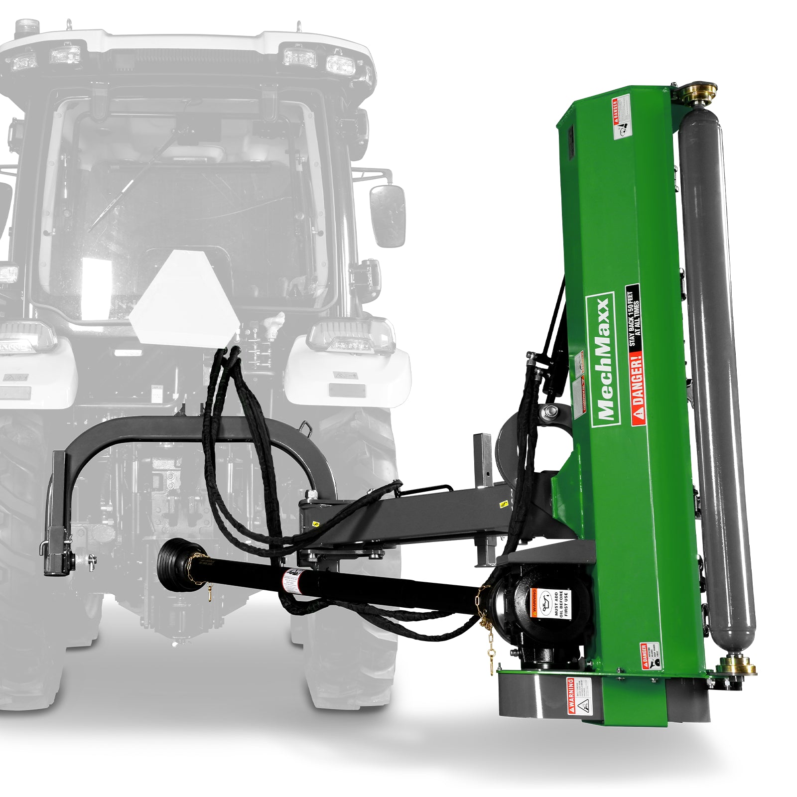 60" Standard 3Point Offset Flail Ditch Bank Mower, 25-60HP, VAM60