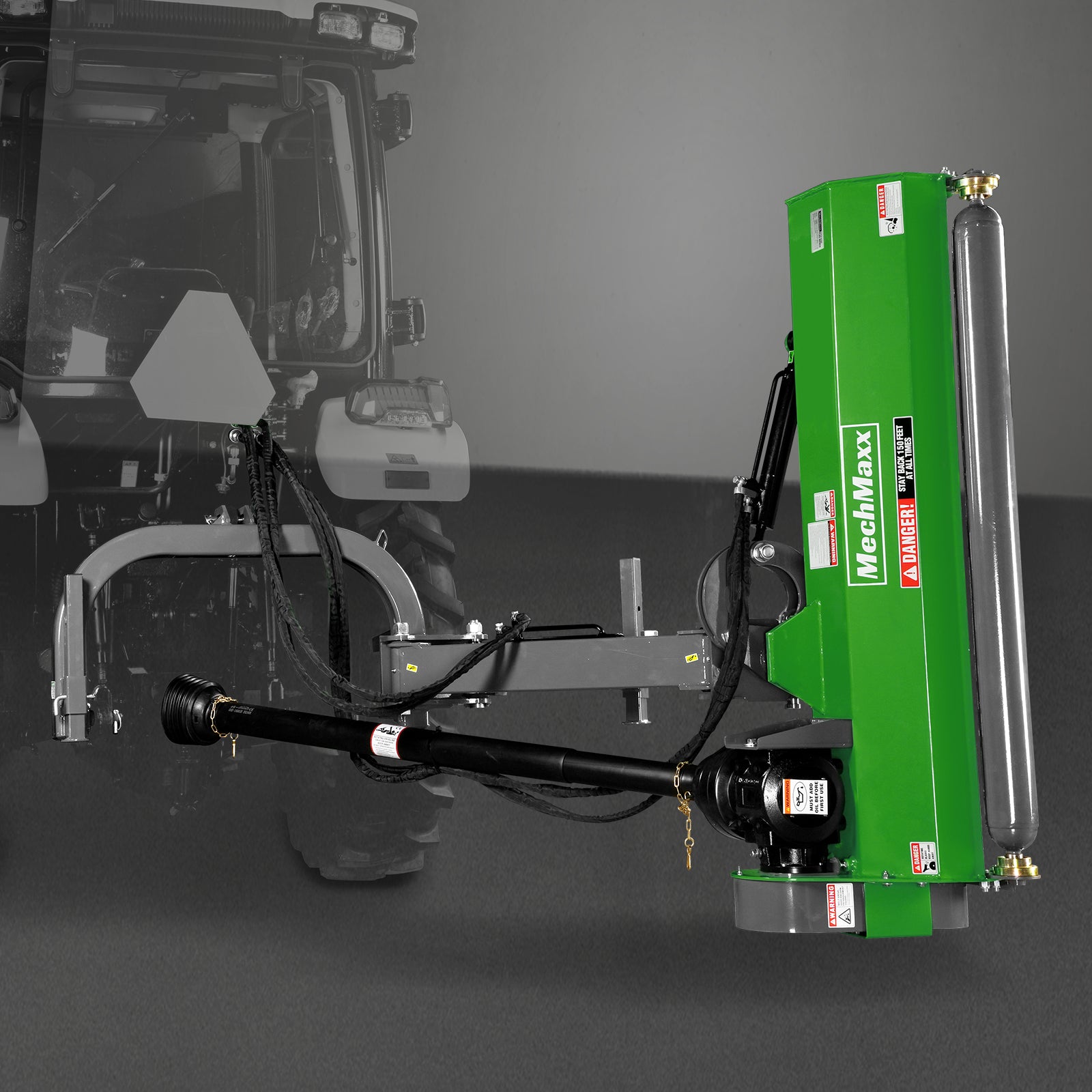 60" Standard 3Point Offset Flail Ditch Bank Mower, 25-60HP, VAM60