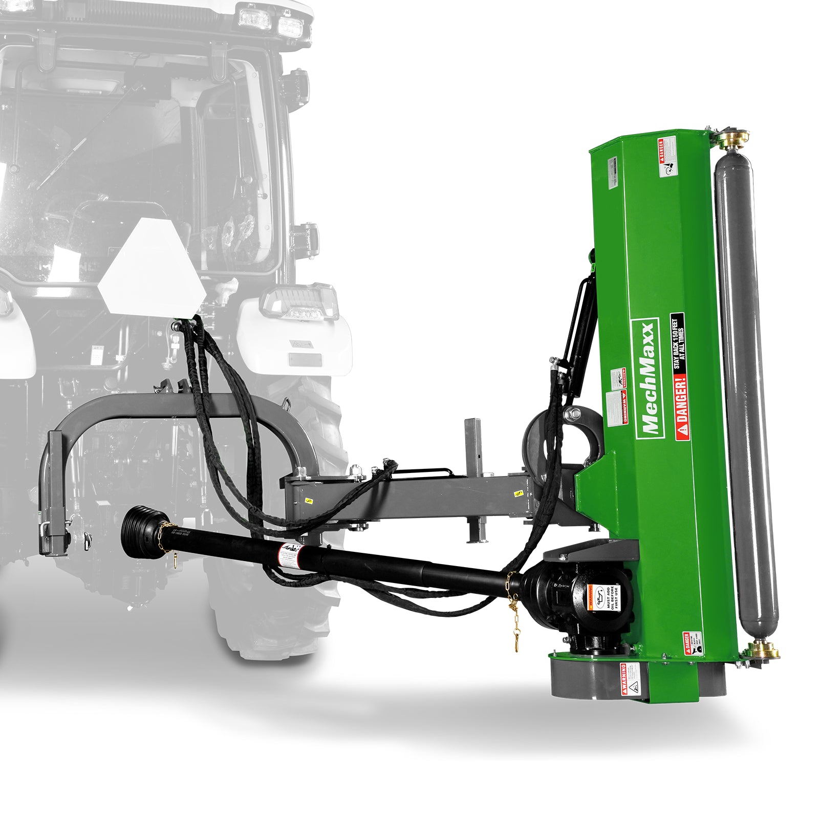 60" Standard 3Point Offset Flail Ditch Bank Mower, 25-60HP, VAM60