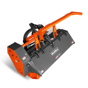 70" PTO Hitch Forestry Brush Mulcher, Cat 2,Tractor Power Recommended 70-110 HP,MC70