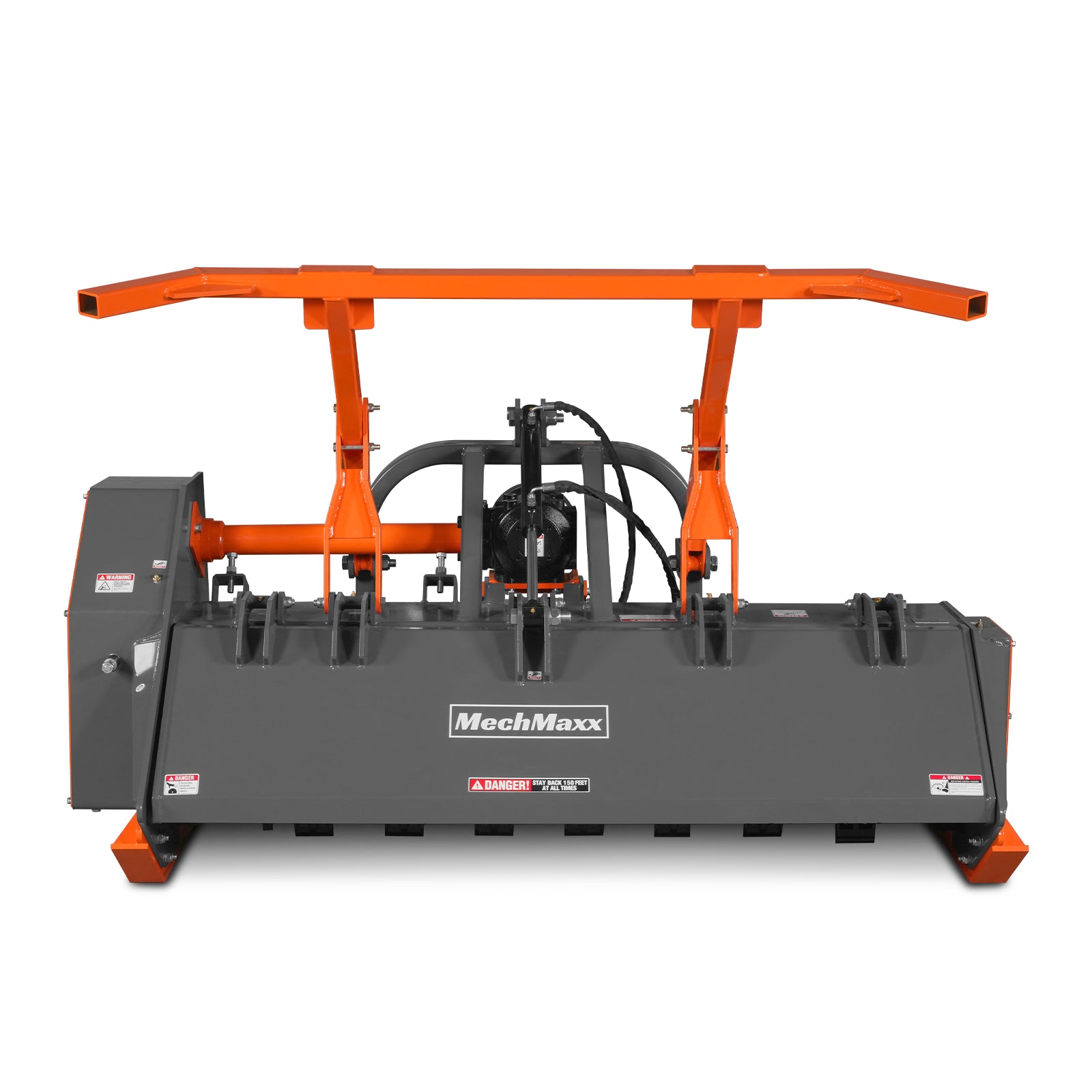 70" PTO Hitch Forestry Brush Mulcher, Cat 2,Tractor Power Recommended 70-110 HP,MC70