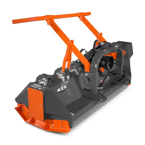 70" PTO Hitch Forestry Brush Mulcher, Cat 2,Tractor Power Recommended 70-110 HP,MC70