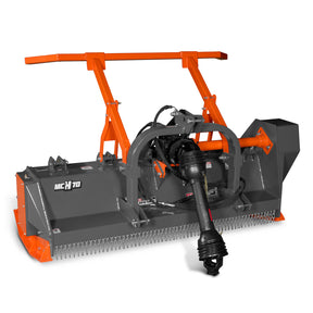 70" PTO Hitch Forestry Brush Mulcher, Cat 2,Tractor Power Recommended 70-110 HP,MC70