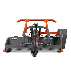 70" PTO Hitch Forestry Brush Mulcher, Cat 2,Tractor Power Recommended 70-110 HP,MC70
