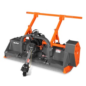 70" PTO Hitch Forestry Brush Mulcher, Cat 2,Tractor Power Recommended 70-110 HP,MC70