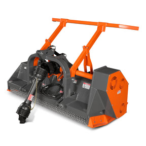 70" PTO Hitch Forestry Brush Mulcher, Cat 2,Tractor Power Recommended 70-110 HP,MC70