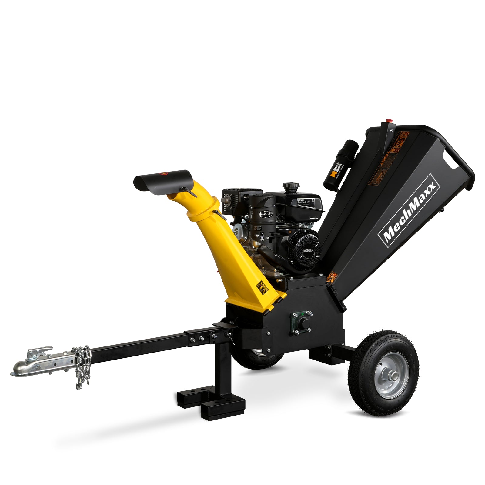 5 inch E-start KOHLER 429cc Gasoline Engine Powered Wood Chipper, GS1500