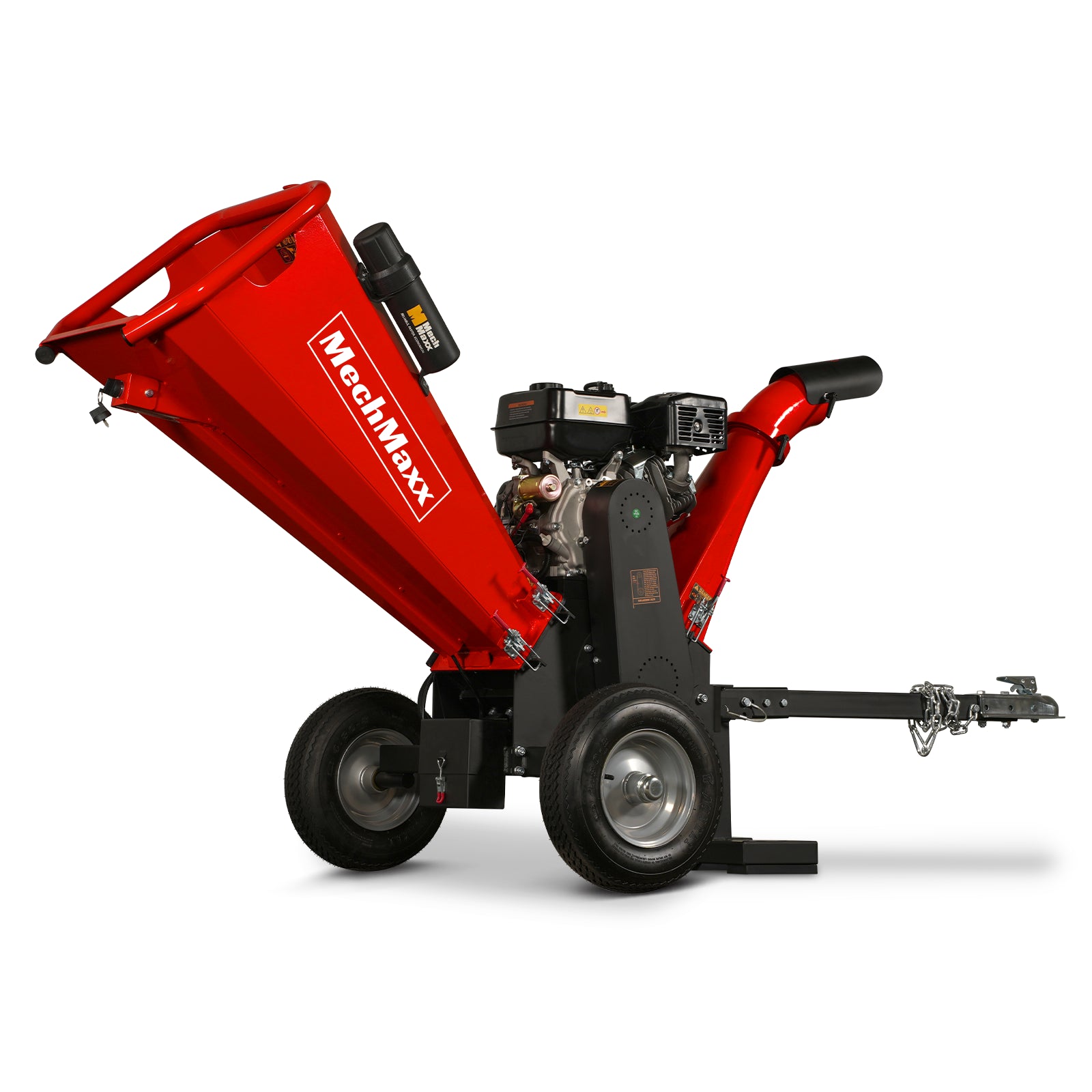 5 inch E-start DUCAR 420cc Gasoline Engine Powered Wood Chipper , GS1500