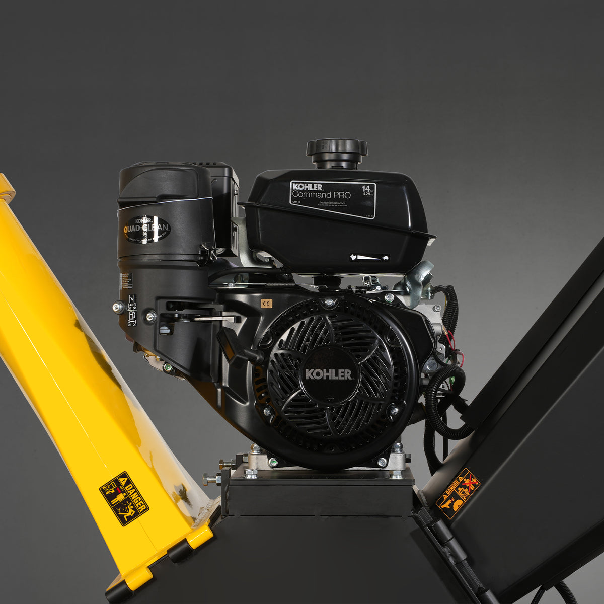 5 inch E-start KOHLER 429cc Gasoline Engine Powered Wood Chipper,  GS1500