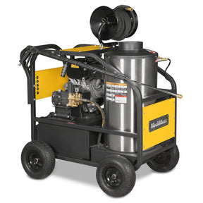 4000 PSI 4 GPM 15 HP E-Start Gas Engine Hot Water Pressure Washer with Hose Reel, HPW40D