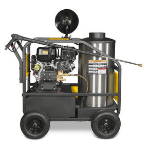 4000 PSI 4 GPM 15 HP E-Start Gas Engine Hot Water Pressure Washer with Hose Reel, HPW40D