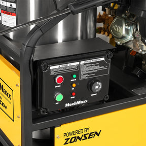 4000 PSI 4 GPM ZONSEN E-Start Engine Hot Water Pressure Washer Skid Mounted with 175 Gal Tank,  HPW40DT
