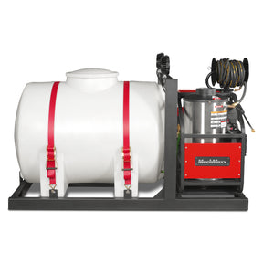 4000 PSI 4 GPM HONDA E-Start Engine Hot Water Pressure Washer Skid Mounted with 245 Gal Tank, HPW40HBT