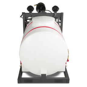 4000 PSI 4 GPM HONDA E-Start Engine Hot Water Pressure Washer Skid Mounted with 245 Gal Tank, HPW40HBT