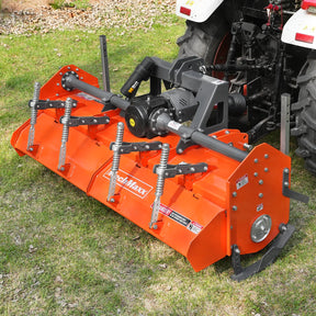 80 in Heavy Duty Rotary Tiller,  3 Point Hitch Cat.2,  Gear Drive,  PTO Shaft Included with Slip Clutch,  40-80 HP,  HRT80