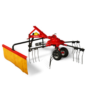 100” Mechmaxx 3-Point Hitch 6 Rotary Pull-Type Hay Tedder,HT100