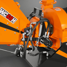 6in, 20-50 HP, 3 Point Hydraulic Wood Chipper For Tractors , WC68H