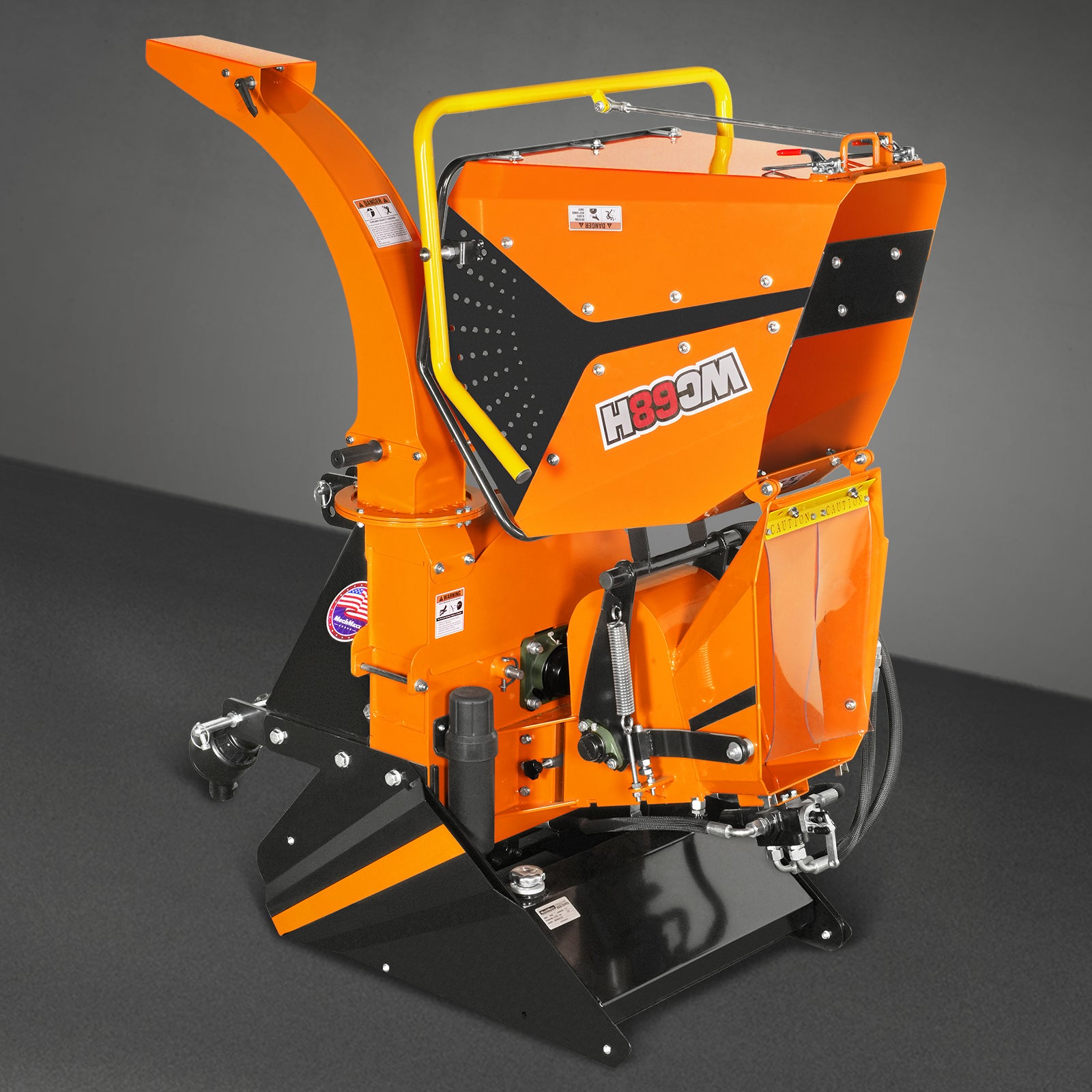 6in, 20-50 HP, 3 Point Hydraulic Wood Chipper For Tractors , WC68H