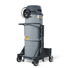 Industrial Wet/Dry Vacuum Cleaner with HEPA Filter Three Motor 3.3 HP 285 CFM 16 Gallon - 110V 1 Phase, IVA3M