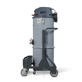 Industrial Wet/Dry Vacuum Cleaner with HEPA Filter Three Motor 3.3 HP 285 CFM 16 Gallon - 110V 1 Phase, IVA3M
