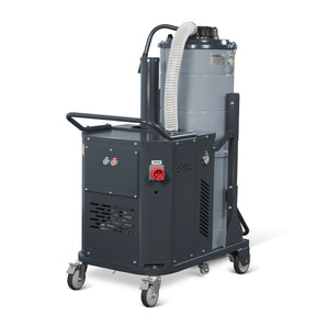 Industrial Wet/Dry Vacuum Cleaner with HEPA Filter Continuous Duty 8.6 HP 364 CFM 26.4 Gallon - 230V 3Phase, IVB230