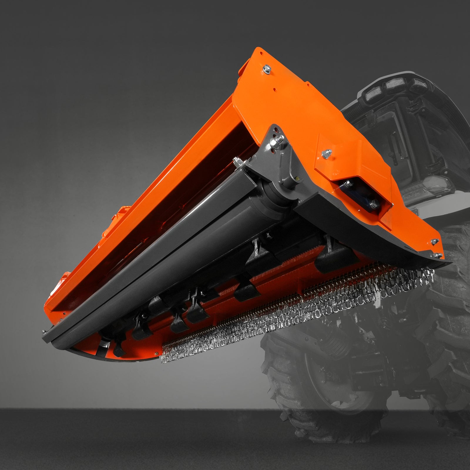 78" Heavy Duty PTO Flail Mower with Hydraulic Side Shift 3 Point 50-85 hp, KDK78H