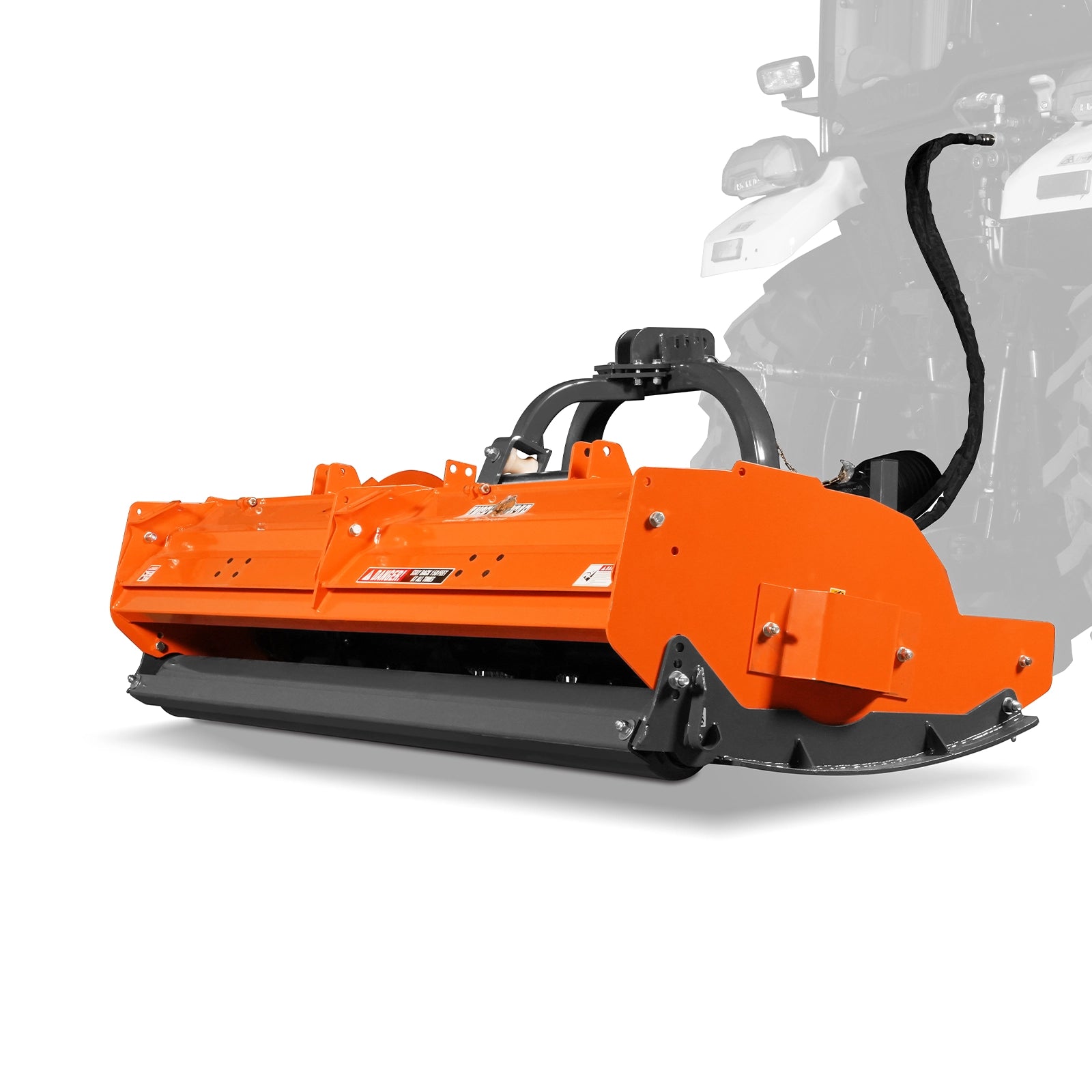 87" Heavy Duty PTO Flail Mower with Hydraulic Side Shift 3 Point 50-90 hp, KDK87H