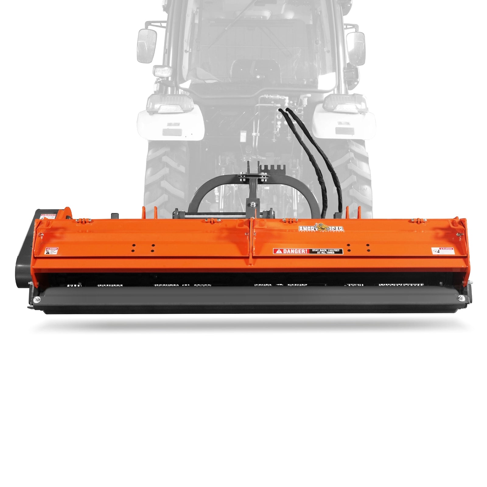 87" Heavy Duty PTO Flail Mower with Hydraulic Side Shift 3 Point 50-90 hp, KDK87H
