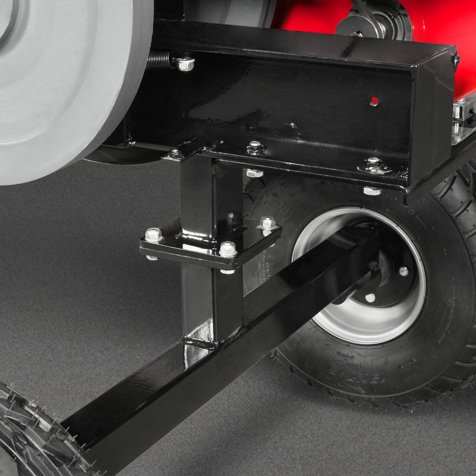 34 Ton Kinetic Fast Log Splitter, 7 HP Ducar Gasoline Engine, 28" Log Diameter Capacity, 3-Sec Cycle Time, KT34