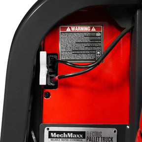 3300lbs Lithium-ion Electric Pallet Jack, 45"x27" Fork, 24V 40Ah Removable Battery, Walkie Type Truck, LPT33