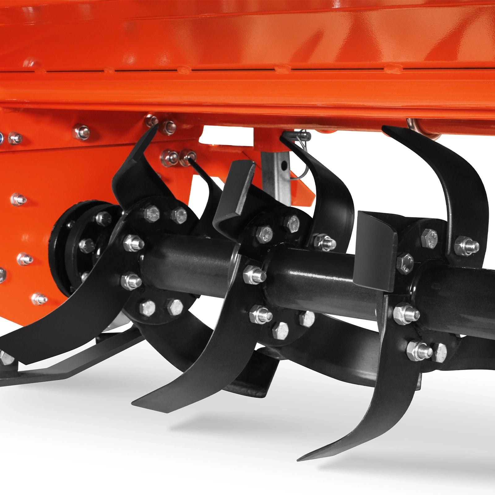 53 in Rotary Tiller, 3 Point Hitch Cat.1, Chain Drive, PTO Shaft Included with Shear Bolt, 18–35 HP, LRT53