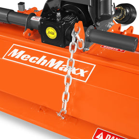 53 in Rotary Tiller, 3 Point Hitch Cat.1, Chain Drive, PTO Shaft Included with Shear Bolt, 18–35 HP, LRT53