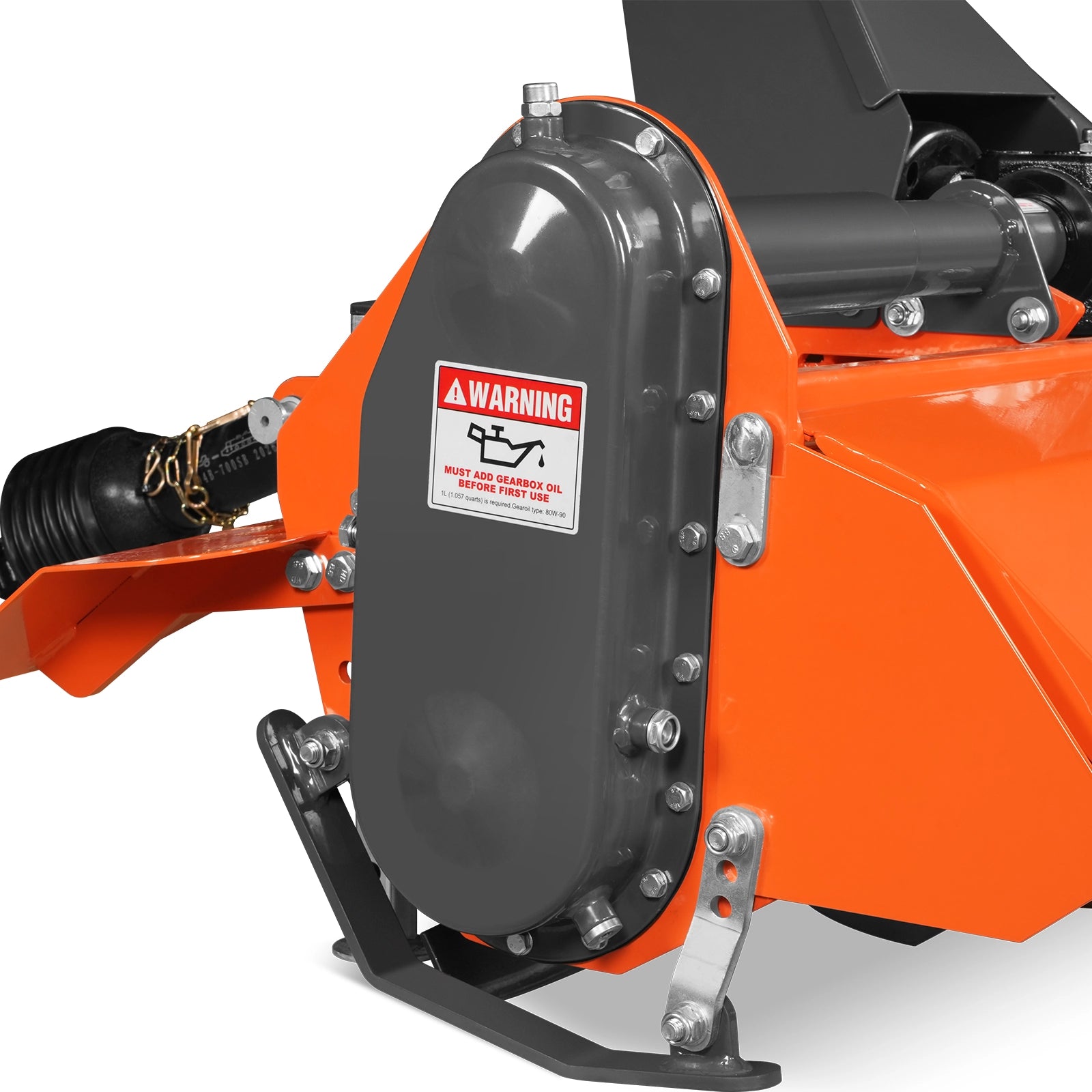 53 in Rotary Tiller, 3 Point Hitch Cat.1, Chain Drive, PTO Shaft Included with Shear Bolt, 18–35 HP, LRT53