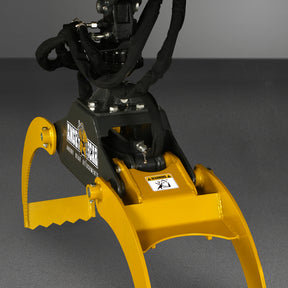 50" Skid Steer Rotary Log Grapple, 360° Rotation, 3000 Lbs Capacity