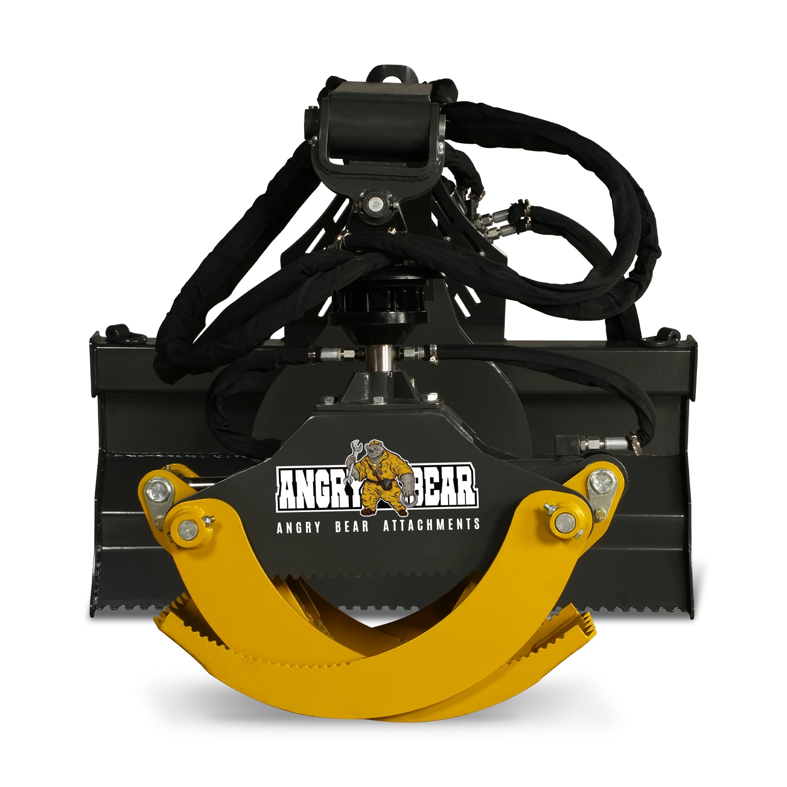 50" Skid Steer Rotary Log Grapple, 360° Rotation, 3000 Lbs Capacity