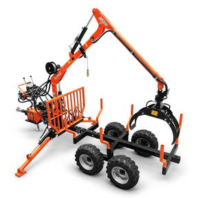 4400 lbs Load Capacity Log Loader Trailer 440lbs Lift Capacity, LT4400