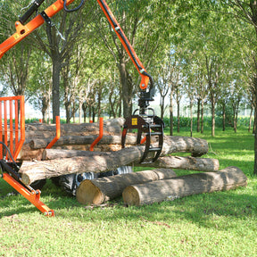 4400 lbs Load Capacity Log Loader Trailer 440lbs Lift Capacity, LT4400