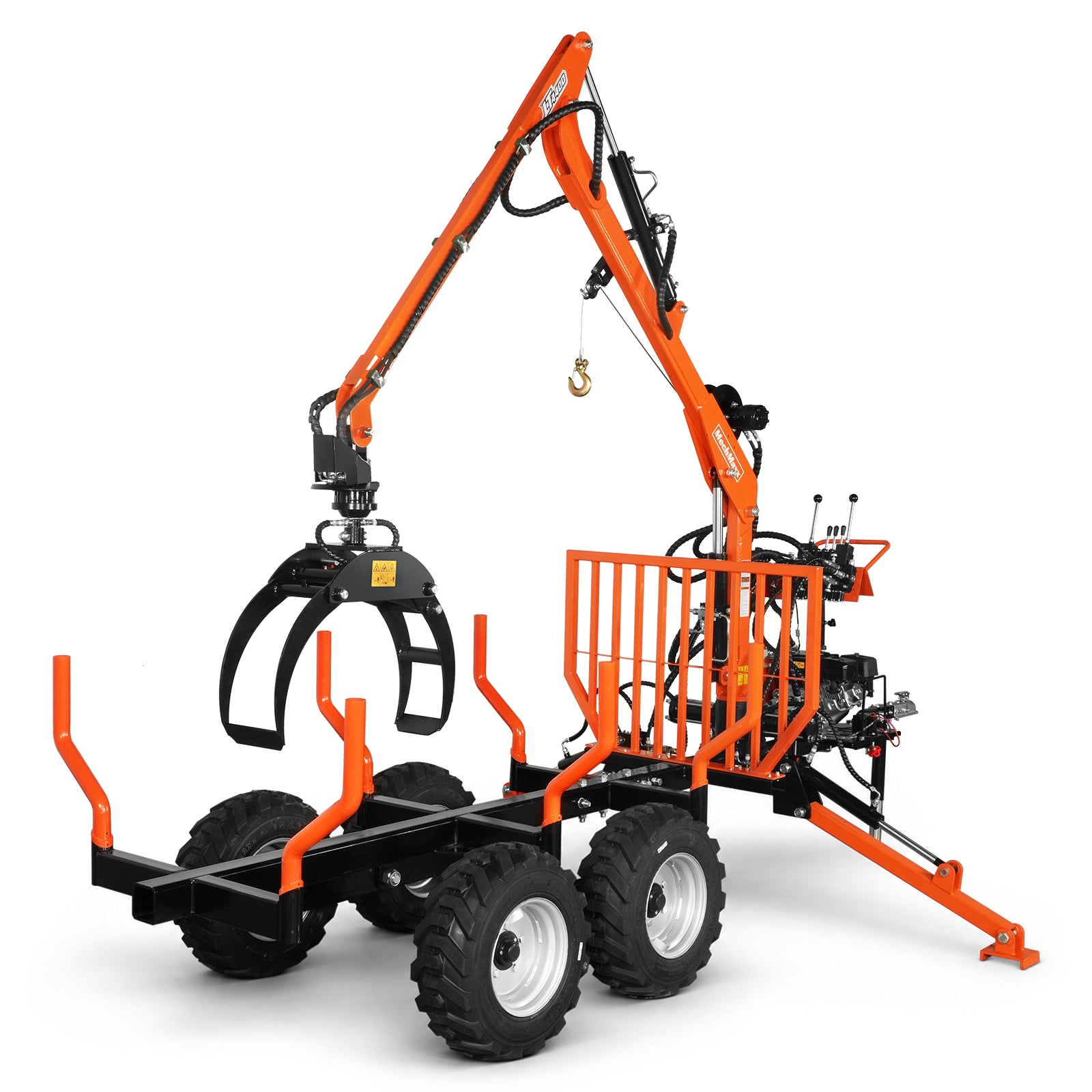 4400 lbs Load Capacity Log Loader Trailer 440lbs Lift Capacity, LT4400