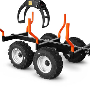 4400 lbs Load Capacity Log Loader Trailer 440lbs Lift Capacity, LT4400