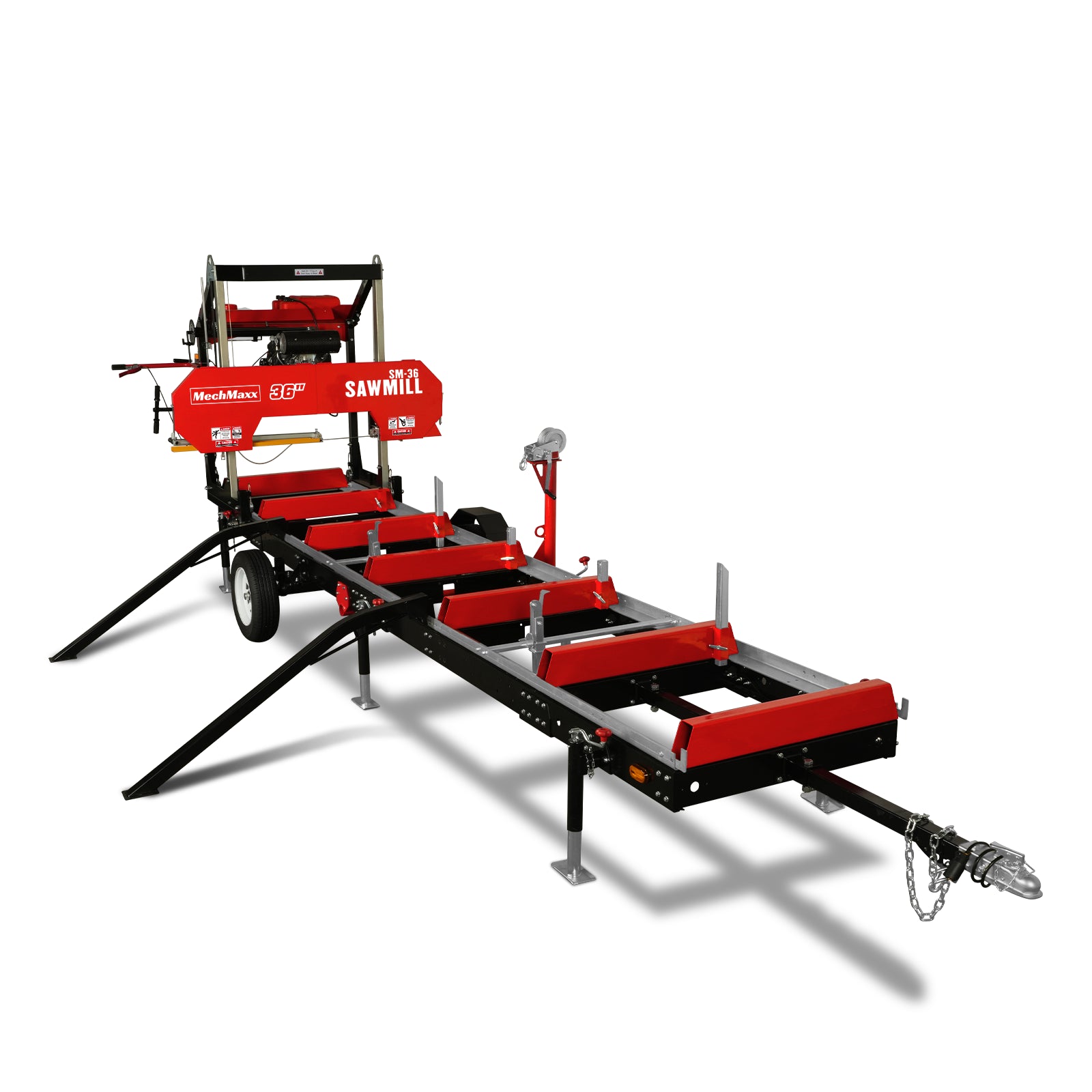 Log Loading Ramp Kit for Sawmill Trailer , SM-36