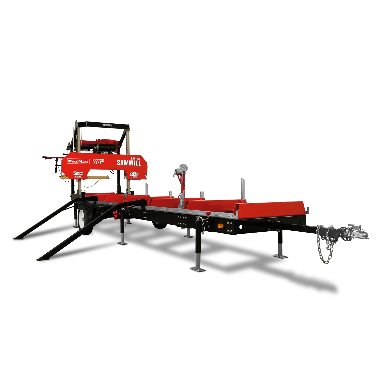 Log Loading Ramp Kit for Sawmill Trailer , SM-36