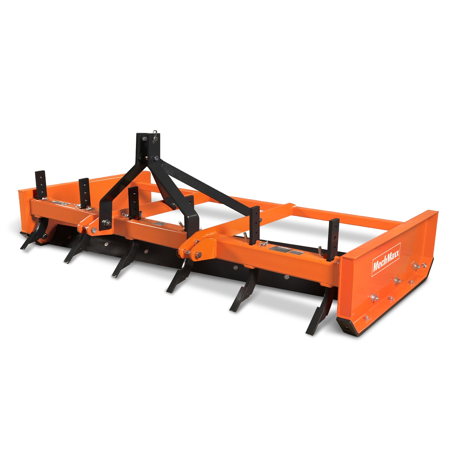 Planer Scraper Machine 84” Heavy Duty Land Leveler Land Plane Scraper Grader with Shanks 3 Po